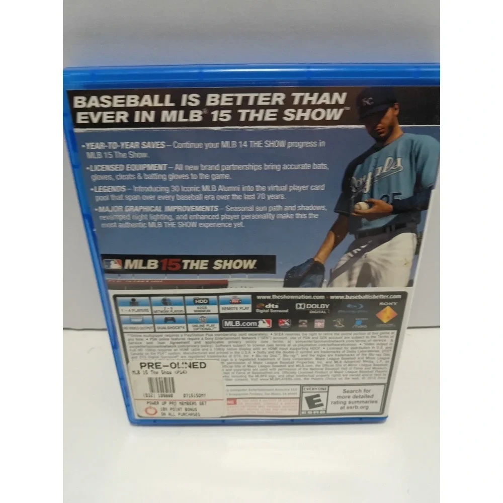 Sony PlayStation 4 MLB The Show 15  PS4